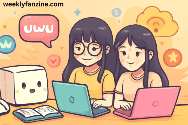 asian step sisters take study break - uwu tofu