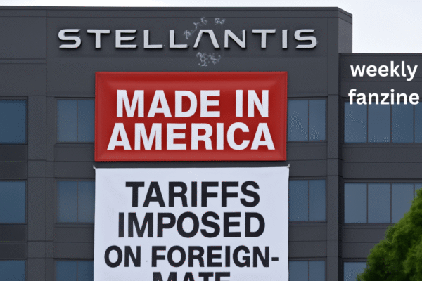 stellantis tariff-response ads scrutiny